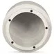 Cosmo Off White Outdoor Round Accent Table