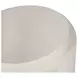 Cosmo Off White Outdoor Round Accent Table