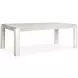 Lorelei Misty Cloud 86" Extendable Rectangular Dining Table