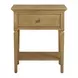Oakmere Beige and Natural Upholstered Storage Panel Bedroom Set