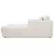 Bryn Oyster 77" Chaise with Pillow