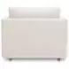 Bryn Oyster 77" Chaise with Pillow