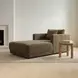 Bryn Heritage Cedar Green 77" Chaise with Pillow
