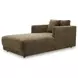 Bryn Heritage Cedar Green 77" Chaise with Pillow