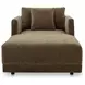 Bryn Heritage Cedar Green 77" Chaise with Pillow
