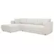 Bryn Oyster 2 Piece Modular LAF Sectional with Pillows