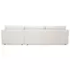 Bryn Oyster 2 Piece Modular RAF Sectional with Pillows