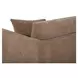Bryn Camel 2 Piece Modular LAF Sectional with Pillows