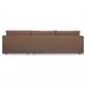 Bryn Camel 2 Piece Modular RAF Sectional with Pillows