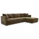 Bryn Heritage Cedar Green 2 Piece Modular RAF Sectional with Pillows