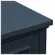 Jordan Denim Blue 82" TV Stand with Fireplace