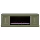 Jordan Sage 82" TV Stand with Fireplace
