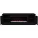 Jordan Black 82" TV Stand with Fireplace