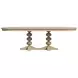 Haven Sun Oak 102" Extendable Rectangular Dining Table