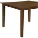 Joplin Brown 62" Extendable Rectangular Counter Height Dining Table