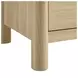 Joanna Natural 6 Drawer Dresser and Rectangular Mirror