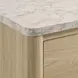 Joanna Natural 6 Drawer Dresser and Rectangular Mirror