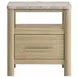 Joanna Natural and White Upholstered Bedroom Set