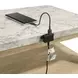 Joanna Natural 1 Drawer Nightstand with USB Charging