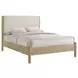 Joanna Natural and White Upholstered Bedroom Set