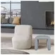 Sophia Blue Petite Upholstered Bench Set of 2