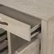 Gwendolyn Cerused Taupe 2 Doors Server with USB Charging