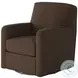 Flash Dance Berber Walnut Swivel Glider