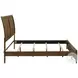 Ballard Walnut Brown King Sleigh Bed