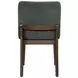 Kody Forest Green Upholstered Dining Chair Set of 2