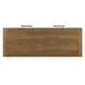 Garland Brown Rectangular Sofa Table