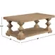Dory Sand Rectangular Coffee Table with Casters