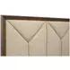 Callisto Bourbon Brown and Santa Cruz King Upholstered Panel Bed