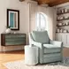 Commerce And Market White Plaster Amelia Round End Table