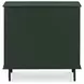 Reagan Deep Green 3 Drawer Nightstand