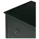 Reagan Deep Green 3 Drawer Nightstand