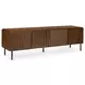 Lincoln Brown 4 Door Media Cabinet
