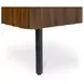 Lincoln Brown 4 Door Media Cabinet