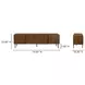 Lincoln Brown 4 Door Media Cabinet