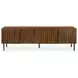 Lincoln Brown 4 Door Media Cabinet