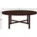 Hartford Brown 72" Round Dining Table