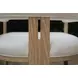 Jude Cerused Oak and White Performance Fabric Accent Chair