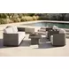 Rialto Brown Rectangular Outdoor Cocktail Table