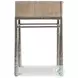 Aventura Marcona 1 Drawer Nightstand with Metal Frame and USB Charging