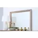 Breckenridge Medium Brown Rectangular Dresser Mirror