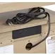 Meadowrise Sandstone Beige 2 Drawer Nightstand with USB Charging
