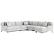 Mila Beige 6 Piece Sectional