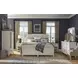 Willowbrook Egg Shell White 9 Drawer Dresser with Rectangular Mirror