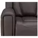 Maveric Bette Coffee 91" Zero Gravity Triple Power Reclining Sofa with Drop Down Table and USB Charging
