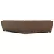 Ventura Brown 4 Piece Sectional with Pillows