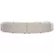 Soleil Beige 4 Piece Sectional with Pillows